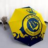 Al Nassr FC  Pattern, Automatic Folding Umbrella, Portable and Foldable Design, 8 Ribs, a Christmas or Birthday Gift.