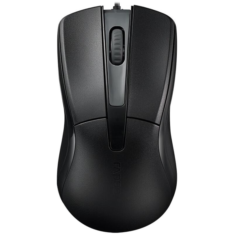 Rapoo N1162 Black Wired USB Mouse