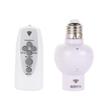 Dimmable E27 Socket LED Bulb Lamp Holder Remote Control Night Light Accessories Lamp Bases