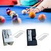8 In 1 Pool Cue Tip Repair Tool Billiard Grinder Curve Detection Practical Multifunctional