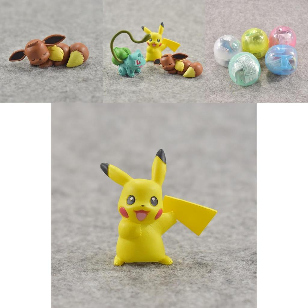 Exquisite Anime Pokemon Figures Poke Ball Set For Kids Perfect Gift Toys