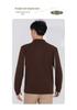 Men's Warm Fleece Half-Zip Jacket - Windproof, Stand-Up Collar, Long-Sleeved for Autumn/Winter Outdoor Sports & Casual Wear