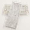 Custom Packaging Glitter Rhinestone Lash case Empty Rhinestones Eyelash Box with windows
