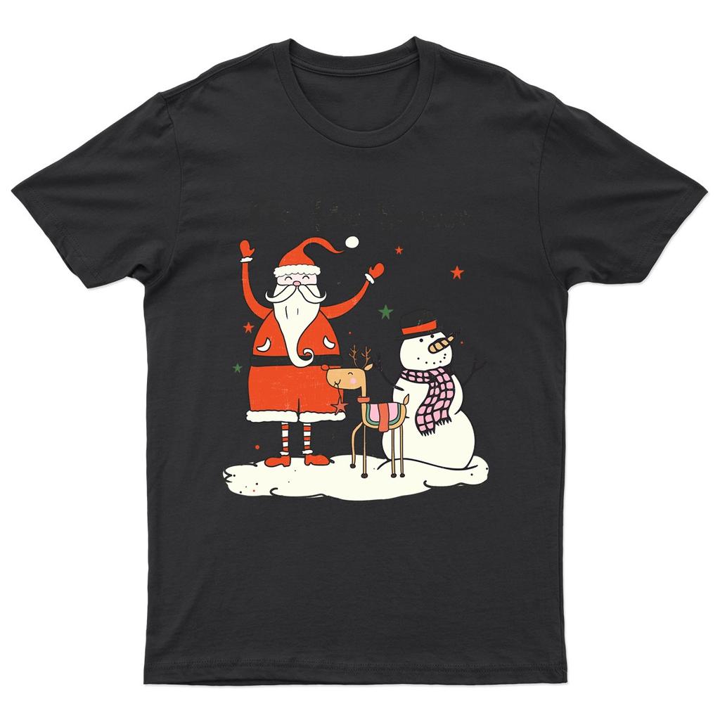 Tis The Season Santa TShirt Unisex Gift Retro Seasonal Funny Xmas Unisexs