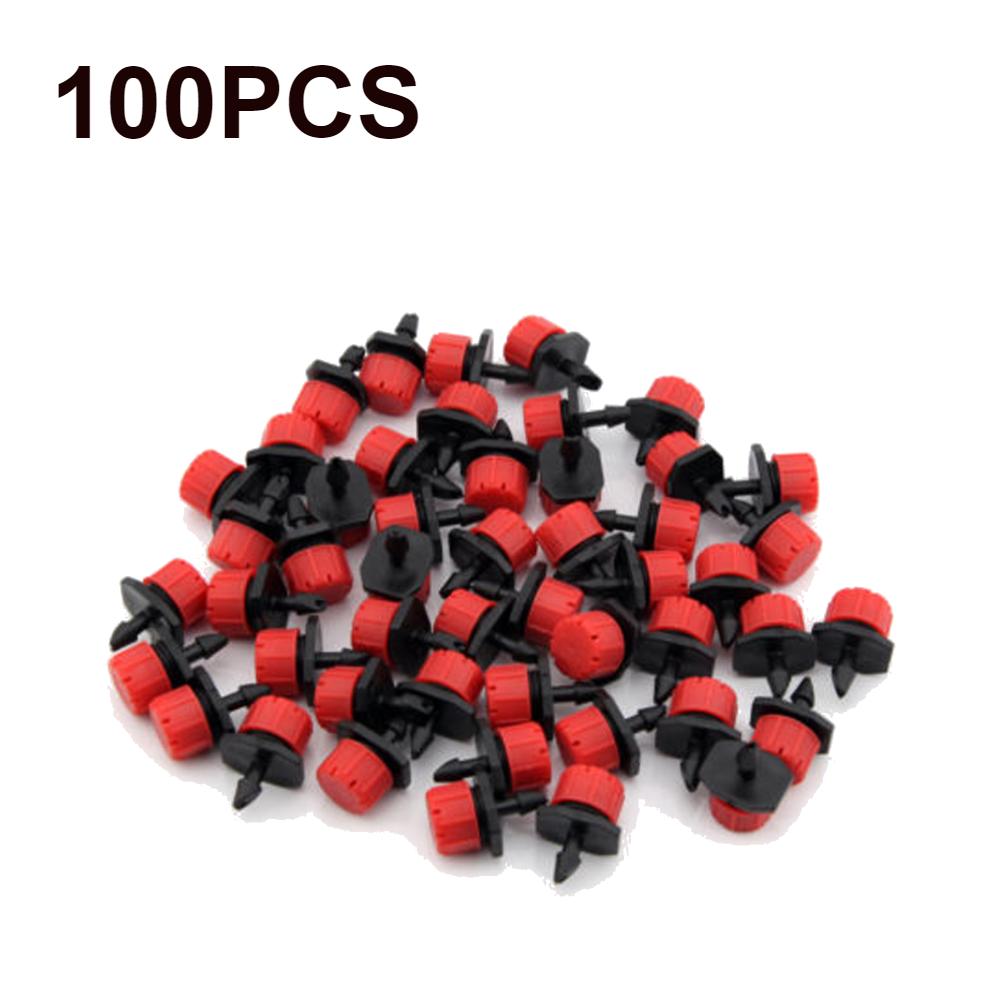 100-500PCS Garden Micro Drip Irrigation Sprinkler Water Dripper Plants Greenhouse Auto Watering System Nozzle Sprayer Sprinkler