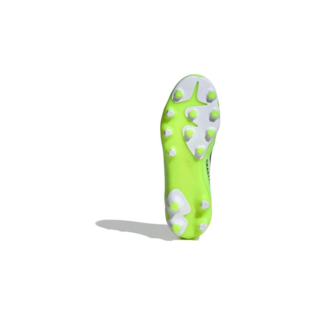 adidas X Crazyfast.3 Abrasion Resistant Low Top Kids' Soccer Shoes White Green Kids' IE1567