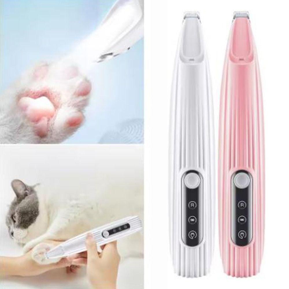 Low Noise Pet Foot Shaver Smart Display Pet Electric Hair Clipper Paw Hair Trimmer  Ear Trimming