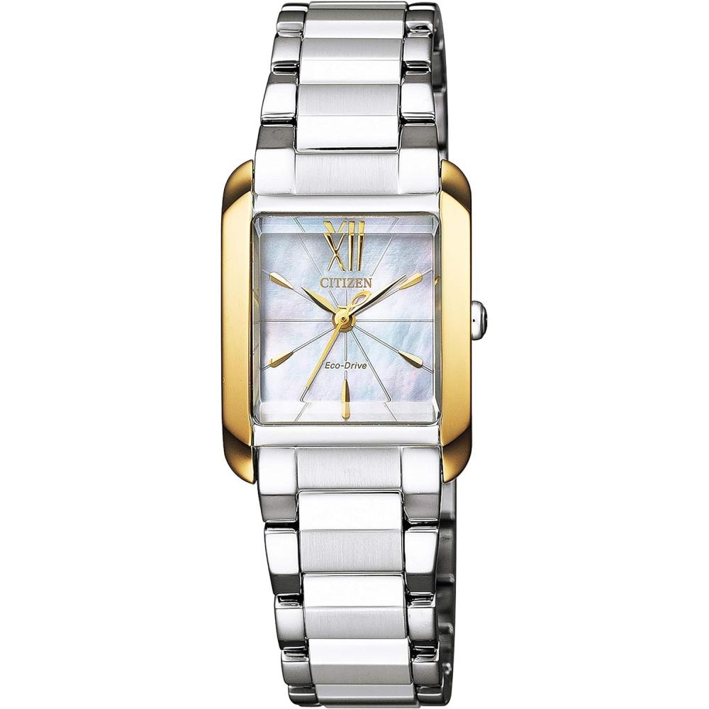

CITIZEN [Citizen] Citizen L Eco Drive Square Case EW5558 81D Ladies Silver Watch