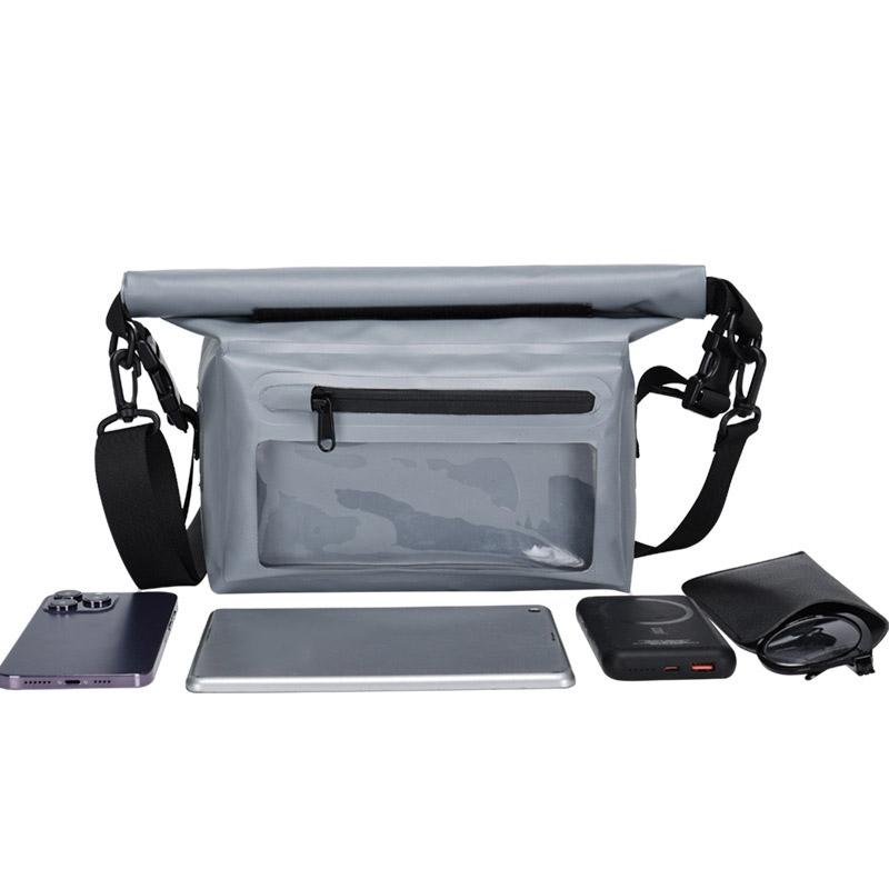 Waterproof Dry Bag For Kayak Swimming Trekking Boating Floating PVC Hiking Bags Mobile Phone Pouch Rafting Storage Shouler Bag