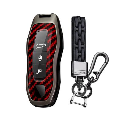 TECART Porsche Exclusive Smart Key Case, Key Cover, Key Holder, High Quality, Scratch-Resistant, Resistant