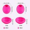 1Pcs Silicone Flat Fit Design Extra Thin Reusable Silicone Menstrual Disc For Women Menstrual With Pull Tab Sterilizing