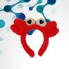 ledmomo Crab Cute Plush Hair Costume Red Headband, Hairband, Ornament, Accessory, Unisex,