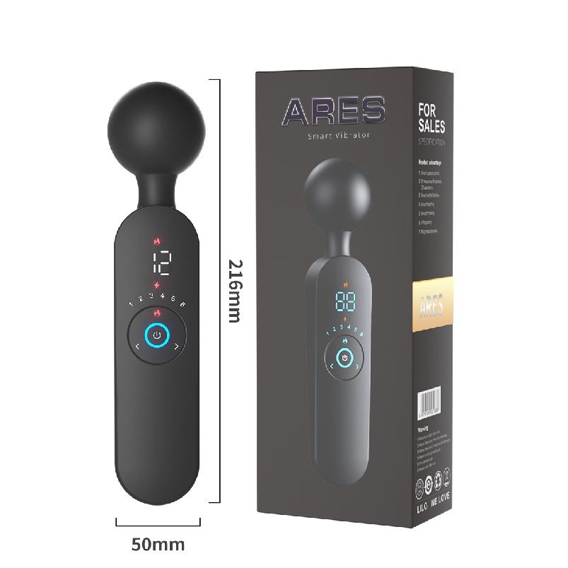 AV Intelligent Heating 6-speed Adjustment Masturbator Vibrator Stick for Women Sextoy Magic Wand Clitoris Stimulator
