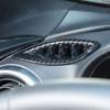 ABS Carbon Fiber Dashboard Side Air Vent Cover Trim For Mazda MX-5 2016-