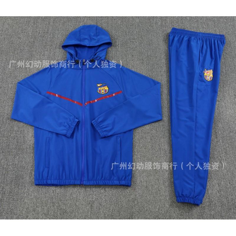 2526 Long Training Windbreaker Set Sports Fans Unisex