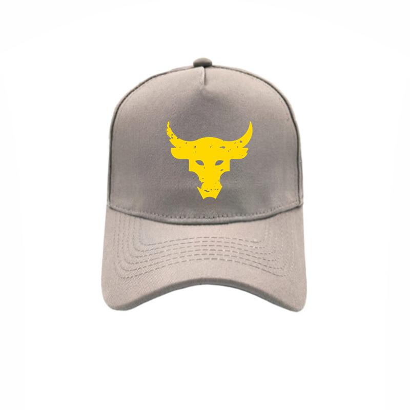 Dwayne Johnson Brahma Bull Tattoo Baseball Caps Fashion Cool Brahma Bull Hats Unisex Caps MZ-440