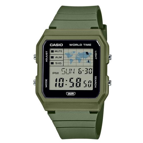 [CASIO] CASIO World Map Digital Watch LF-30W-3ADF FREE