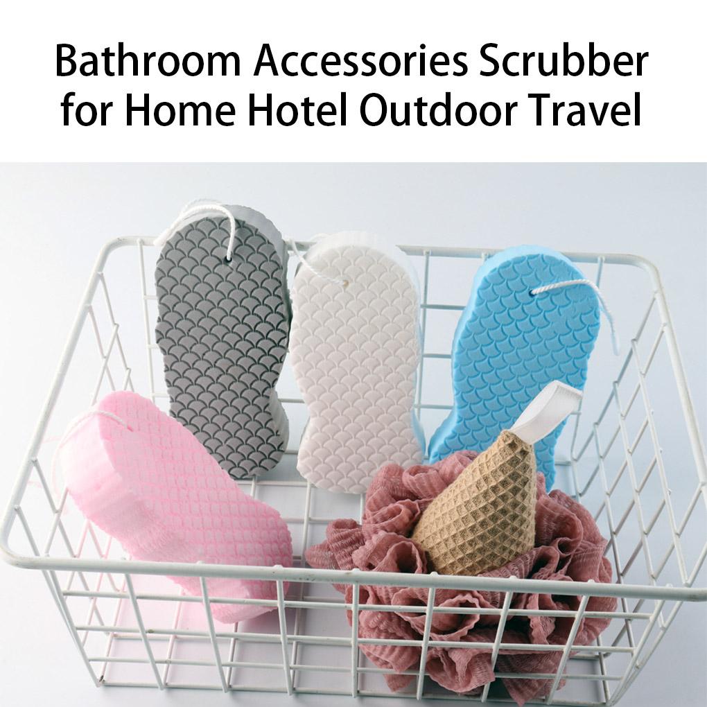Soft Bath Body Shower Sponge Exfoliating Massage Brush Adults Baby Remover Tool Scrubber Bathroom Accessories Home Travel
