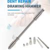 Double-ended Spring-loaded Pull Hammer For Car Dent Repairs. Hail Pit Light Dent Pull-out Tool For Damage-free Paint Repair E0B3