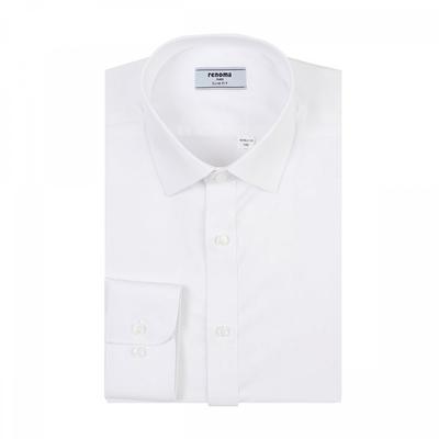 Slim Fit Comfortable Non Creasing Long Sleeve Shirt Rzrsl0100 Wh