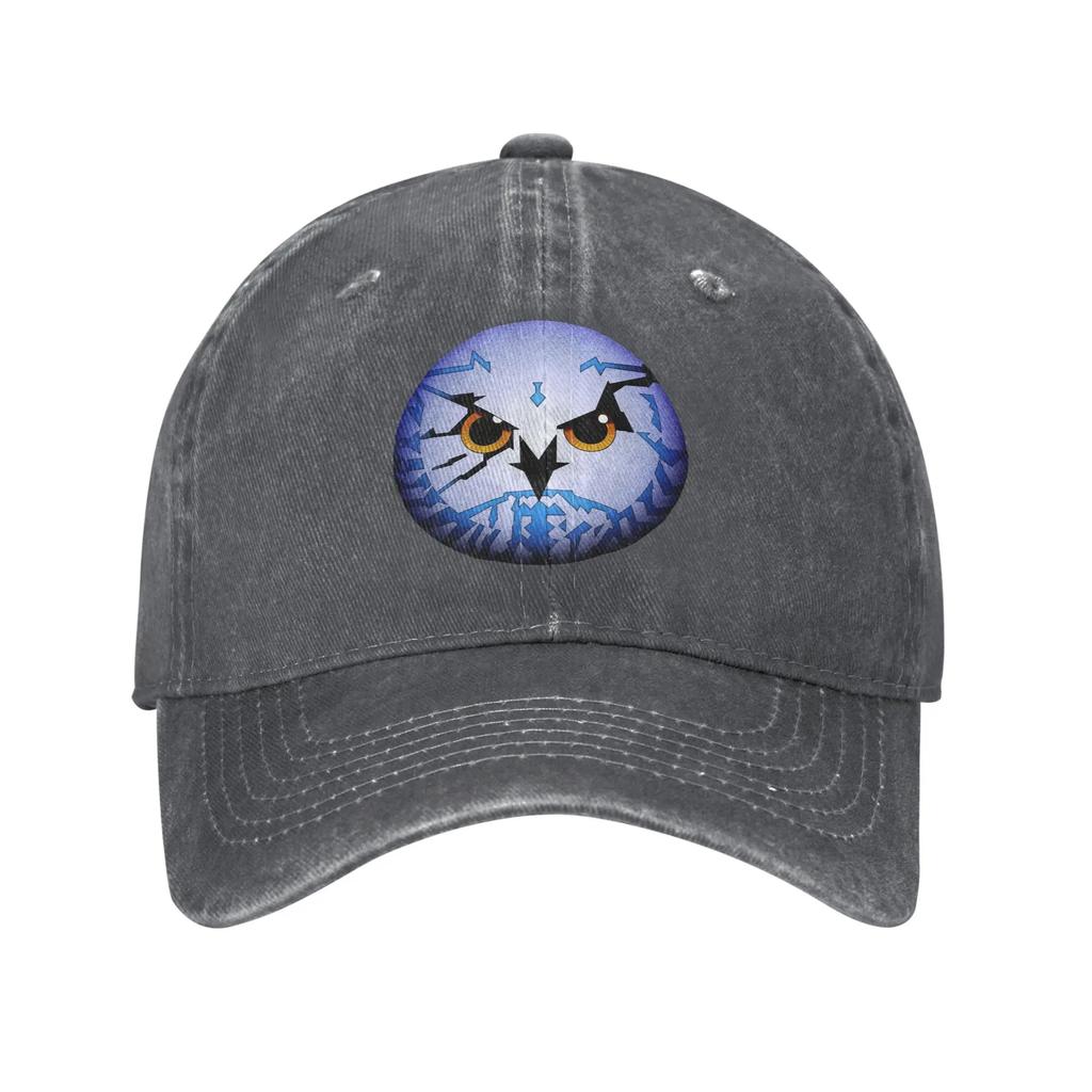 Amiga Psygnosis Owl Denim Cap Casual Baseball Caps Adjustable Hat Summer Unisex Baseball Hats