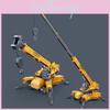 Ultra Simulated Long Crane Engineering Vehicle Children Inertia Toy Vehicle
