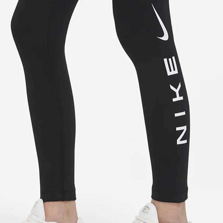 Nike Knitted Sports Pants Kids Bottoms Black DQ9121-010