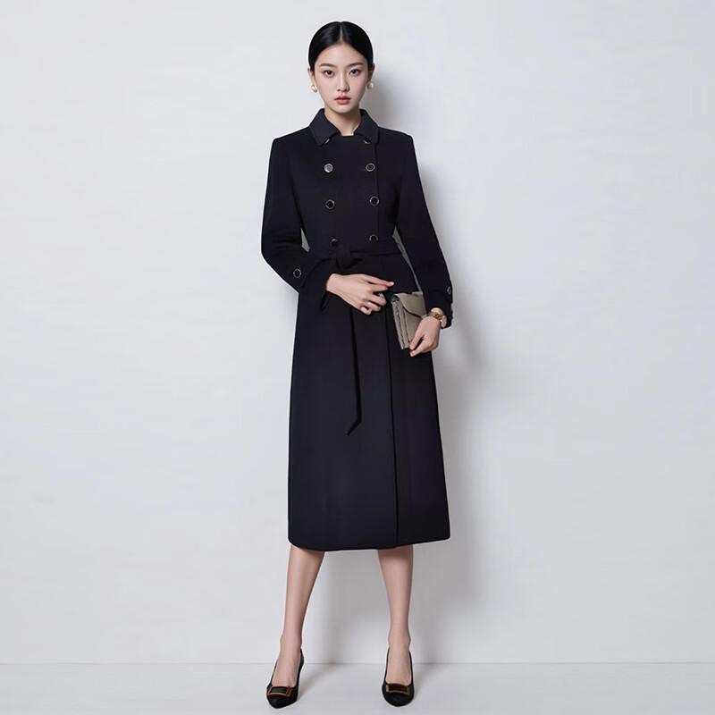 Women's Professional 50% Wool Long Overcoat
