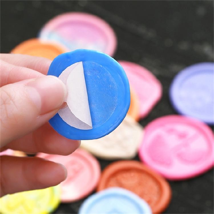 Double Sided Stickers Self Adhesive Double Sided Wax Seal Backing Stickers Dots