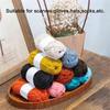 Beginners Crochet Kits Crochet Yarn and Crochet Hook Set for Making Bag, Gloves