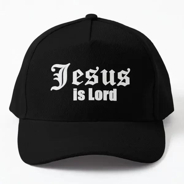 Jesus Is Lord Hat Cap 2 Baseball Cap Hat Summer Sun Solid Color Snapback Hip Hop Casquette Printed Fish Unisexs Bonnet