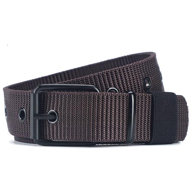 Men Belts Army Military Canvas Nylon Webbing Tactical Belt Fashion Casual Designer Unisex Belts High Quality Sports Strap