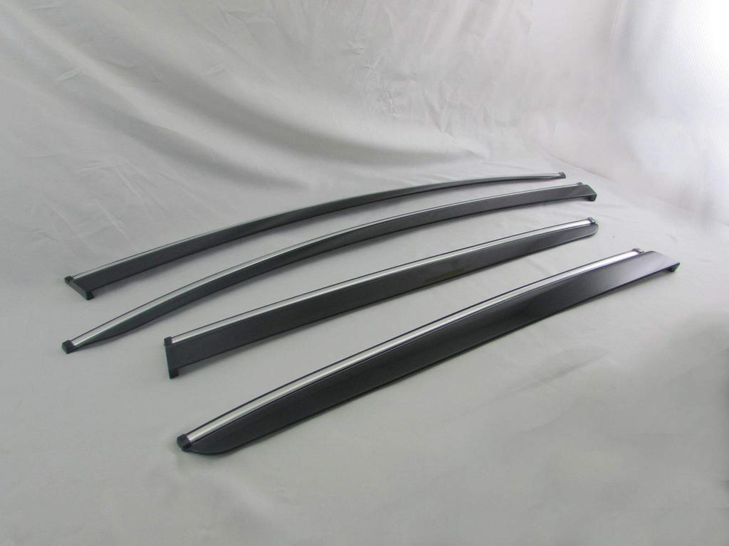 BRIGHTZ GS350 GRS191 GRS196 Side Door Visor with Plated Molding GRS S191 S196 191 196 190 GS 350 32435 [INJ-V-090]