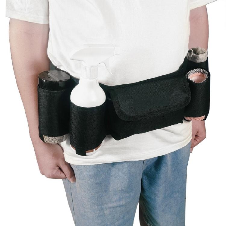 Cleaning Belt Tool Pouch Waist Tool Bag Drink Can Holder Cleaning Supplies Phone Holder