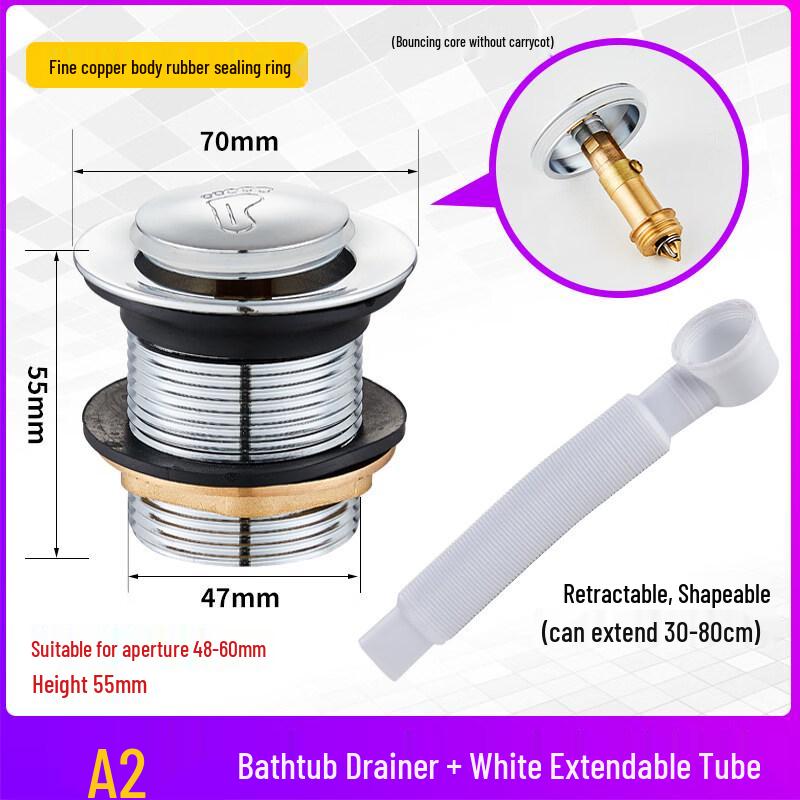 TLXT Bathtub Drainer Kit