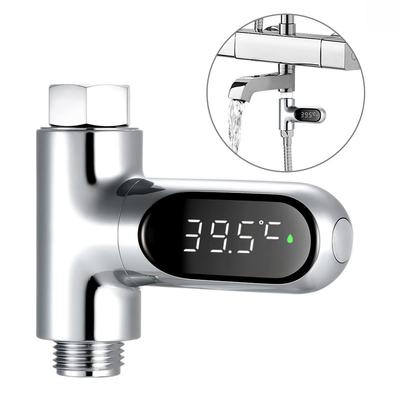 LED Display Water Meter Digital Shower Thermometer Bath Temperature Monitor High Accuracy Shower Bathroom Accessory