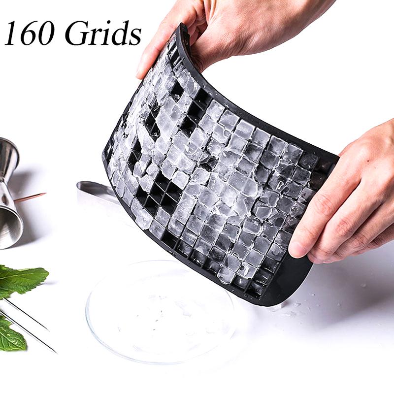 Ice Cube Tray 160 Grids 1X1Cm Silicone Fruit Ice Cube Maker Diy Creative Mold