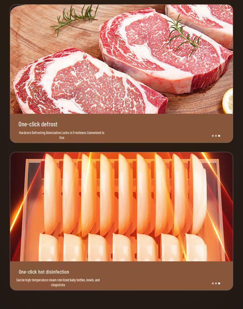 Multifunctional Electric Oven Air Fryer with Visual Window and Large Capacity for Home Baking