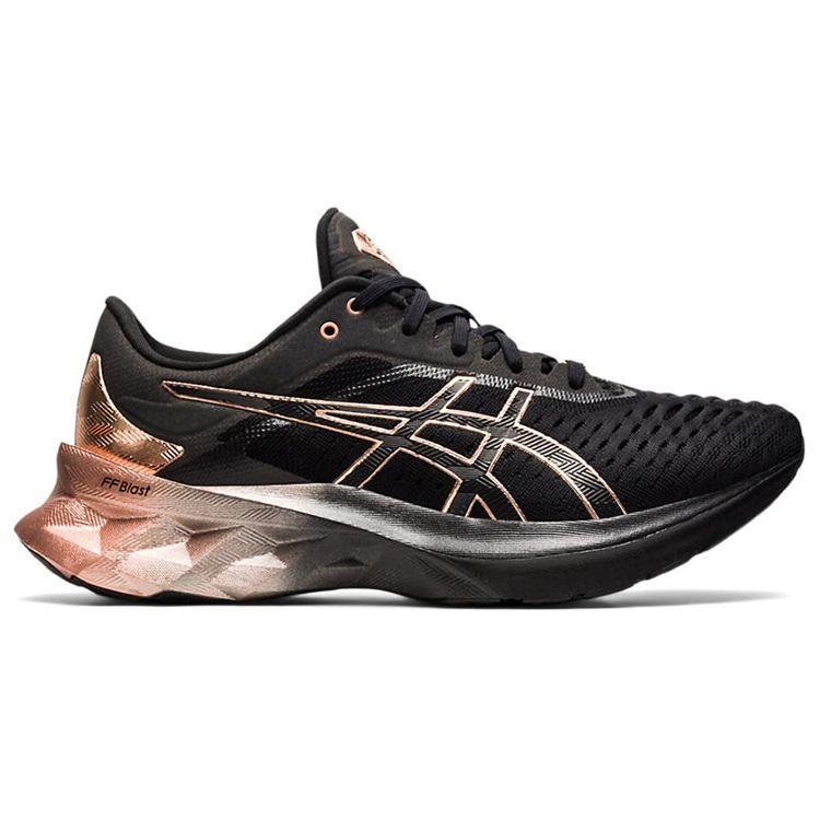 Asics Novablast Black Rose Gold Women Sneakers 1012B014-001