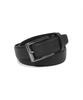 Benobelo Cowhide Glossy Black Tab Belt Black_Blf1Acb1229K1
