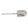 Stainless Steel Round Foot Nail Drill Bit Pedicure Foot Calluses Sanding Polishing Head for Cracked Skin Corns