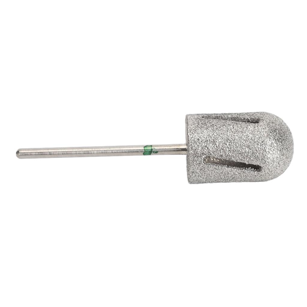 Stainless Steel Round Foot Nail Drill Bit Pedicure Foot Calluses Sanding Polishing Head for Cracked Skin Corns