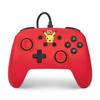 Manette Filaire Gamepad PowerA Pour Nintendo Switch - Pikachu Rieur - Jaune - Vibration
