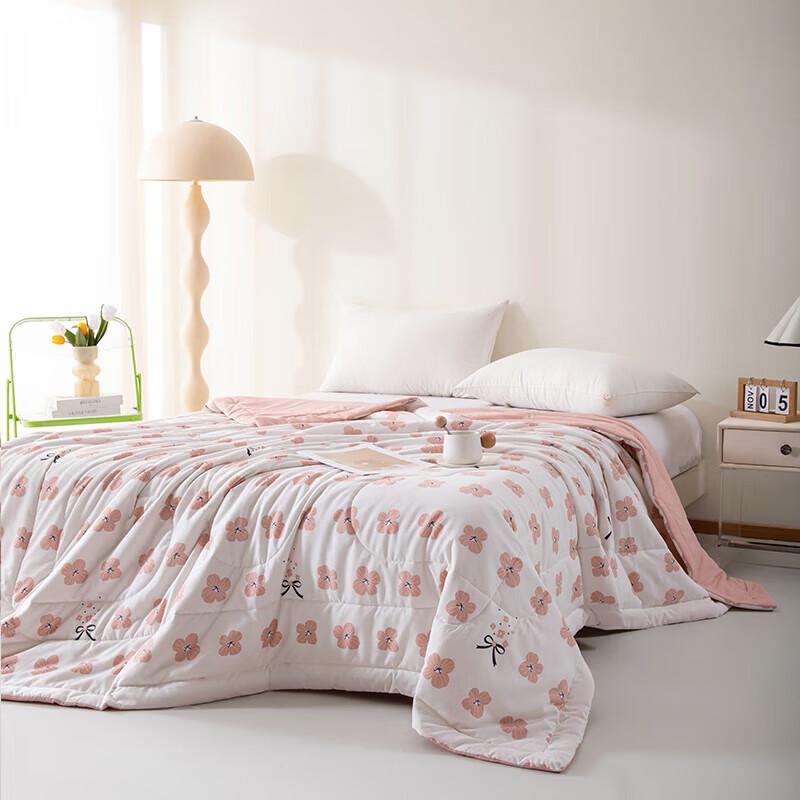 Paul David Floral Jacquard All-Season Quilt