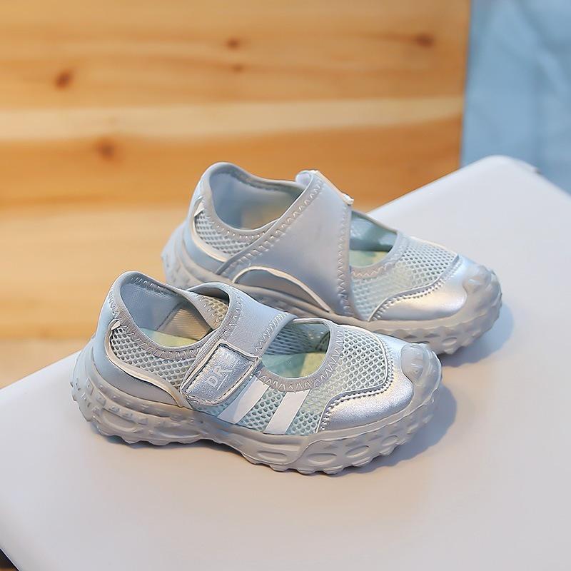 Kids' Summer Mesh Closed-Toe Sport Sandals, Soft Sole, for Older Children