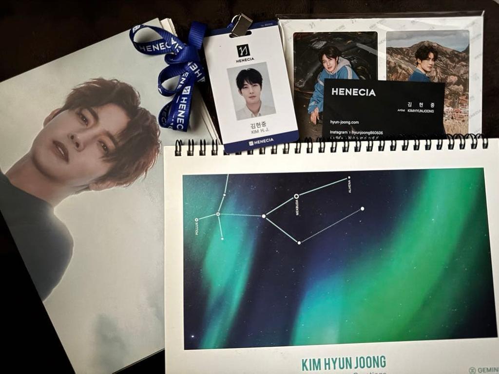 [USED] Kim Hyun Joong Seasonal Greetings 3 boxes