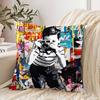 Banksy Street Graffiti Pillow Case Cushion Cover Soft Cute Throw Pillow Case For Car Sofa Pillowcase Polyester With Zipper