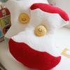 2 Styles Fruit Apple Pillow Stuffed Toy Filled Doll Fruit  Apple Core Cushion Pillow Soft Plush Baby Girl Birthday Gift