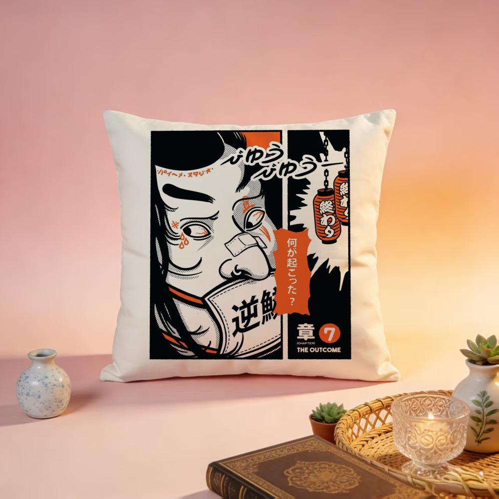Hot TTakoyakied Cushion Cover Premium SkinFriendly Pillow Case MultiPurpose for Home Office Travel