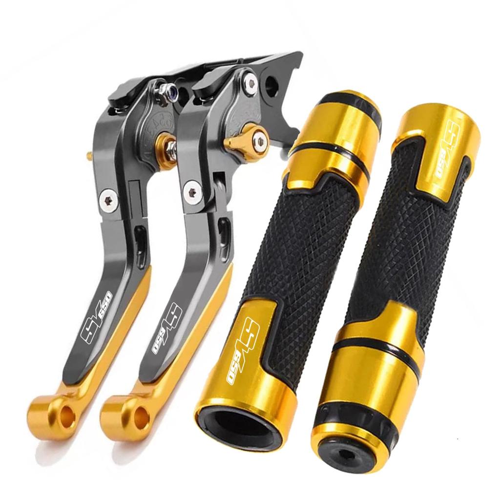 DOMOPAY for SV650 SV650S SV650x Motorcycle Accessories SV650 SV650S SV650x (2020-2022 2023 2024) Foldable